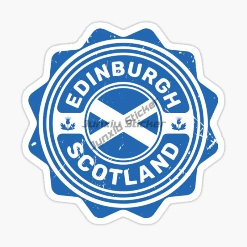 Car Accessories Edinburgh - EDINBURGH SCOTLAND Landscape Car Sticker Self