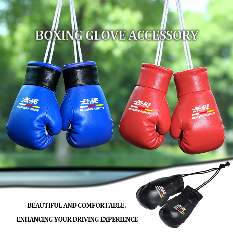 For Honda Car Boxing Gloves Re - Car Accessories Mirror Hanging recension och pris
