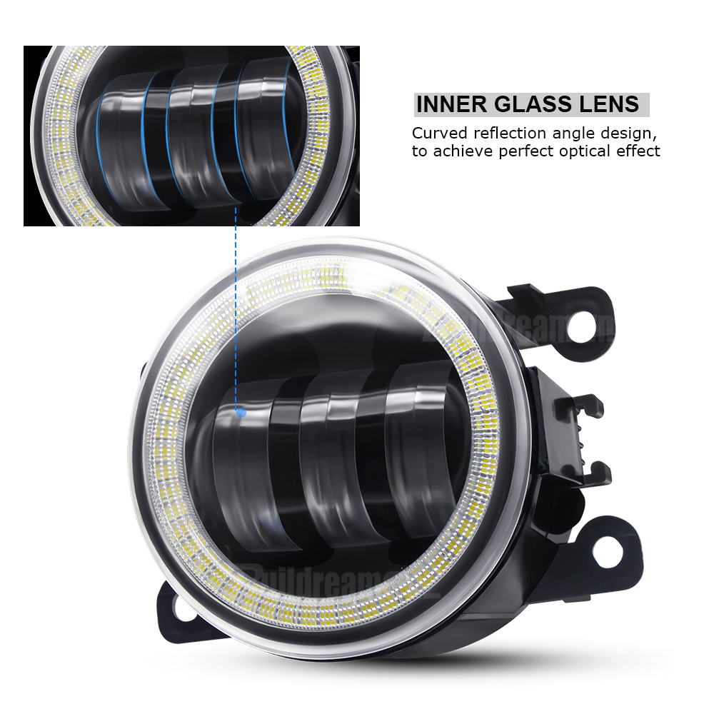 2 X Angel Eye Fog Light For Su - Car Accessories Xcent recension och pris