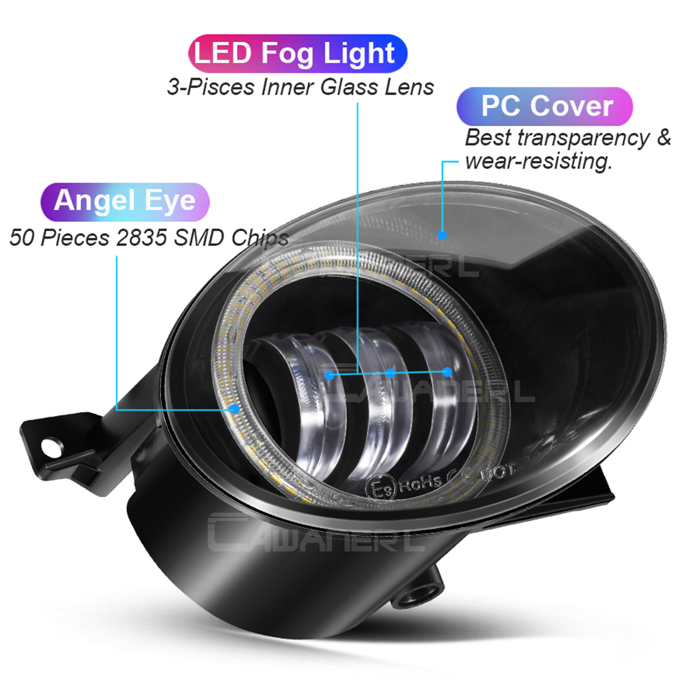 2 X Car 9006 Canbus LED Fog Li - Car Accessories Xcent recension och pris