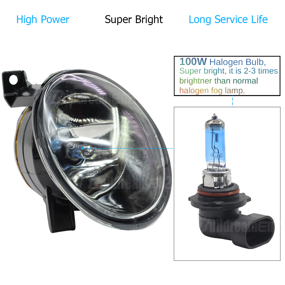 2 X 9006 Car Front Fog Light A - Car Accessories Xcent recension och pris