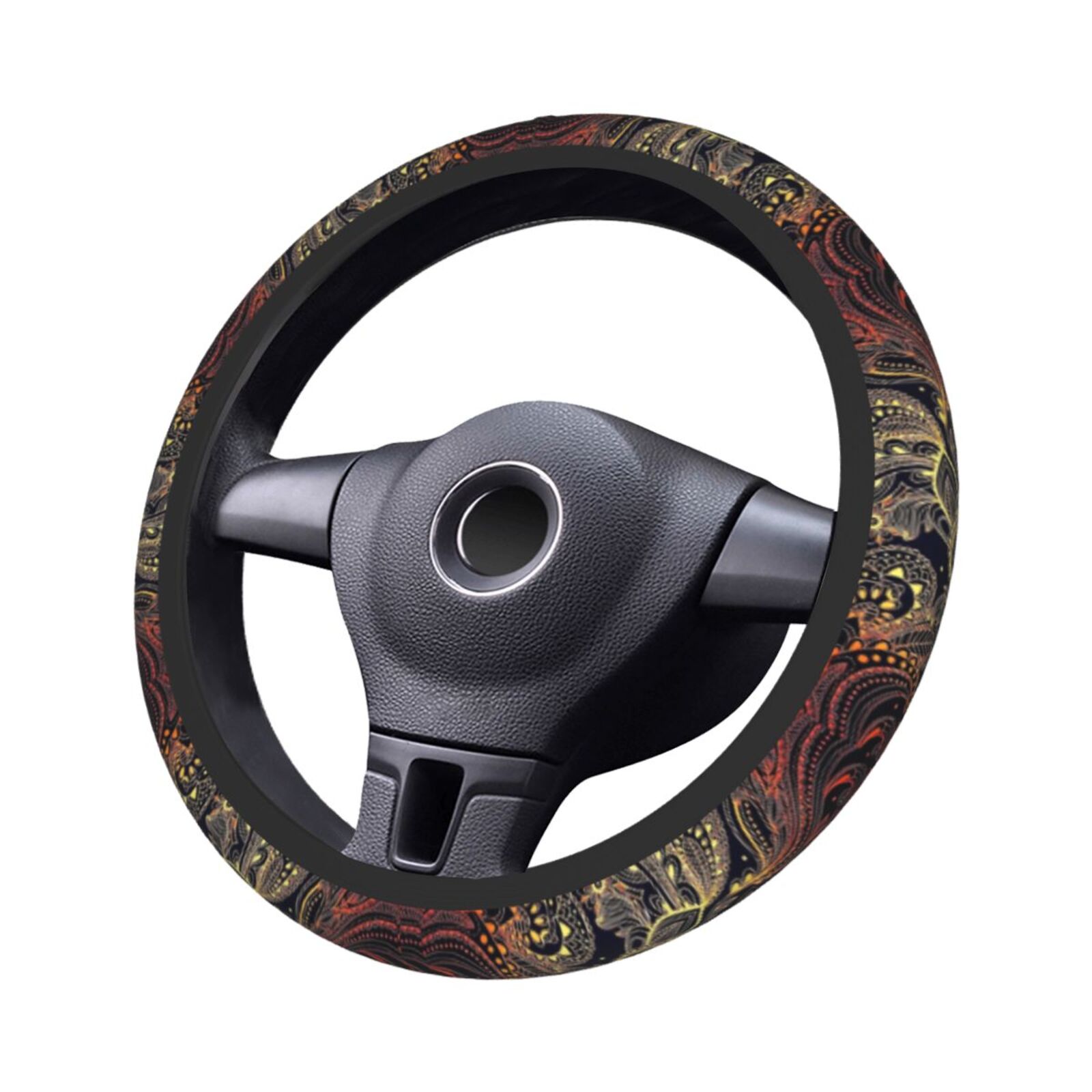 Phoenix Feather Print Steering - Car Accessories Phoenix recension och pris