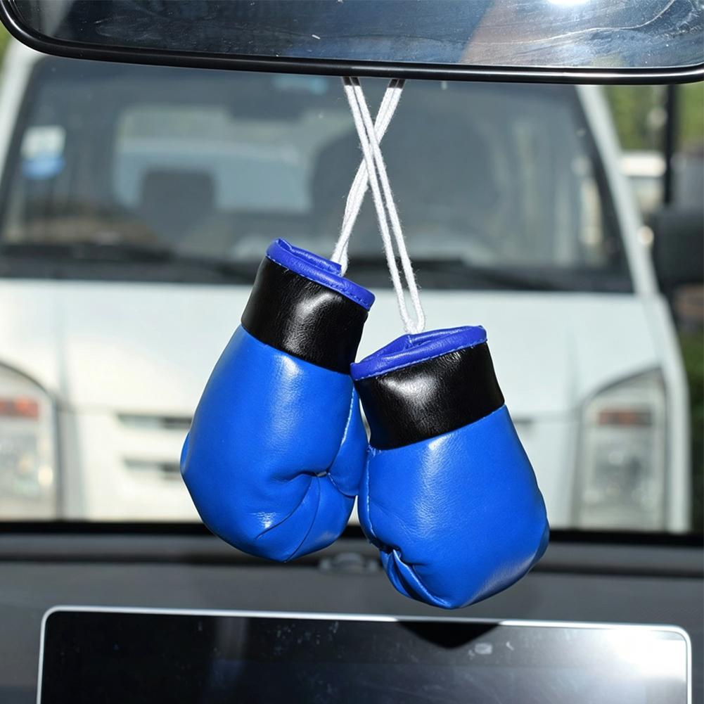 Mini Boxing Gloves Car Rearvie - Car Accessories Mirror Hanging recension och pris