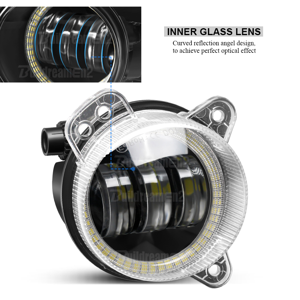 2 X Car 9006 LED Fog Light Ang - Car Accessories Xcent recension och pris