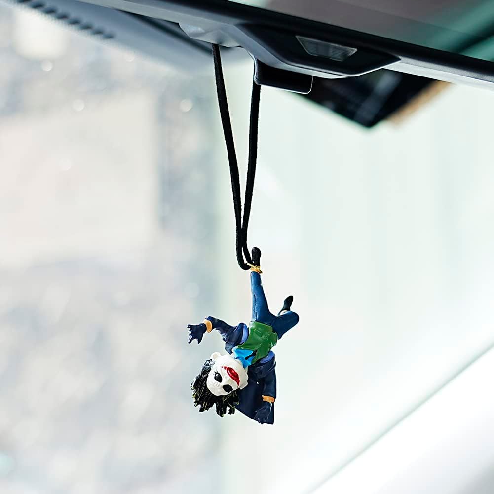 Cute Clown Car Hanging Ornamen - Car Accessories Mirror Hanging recension och pris