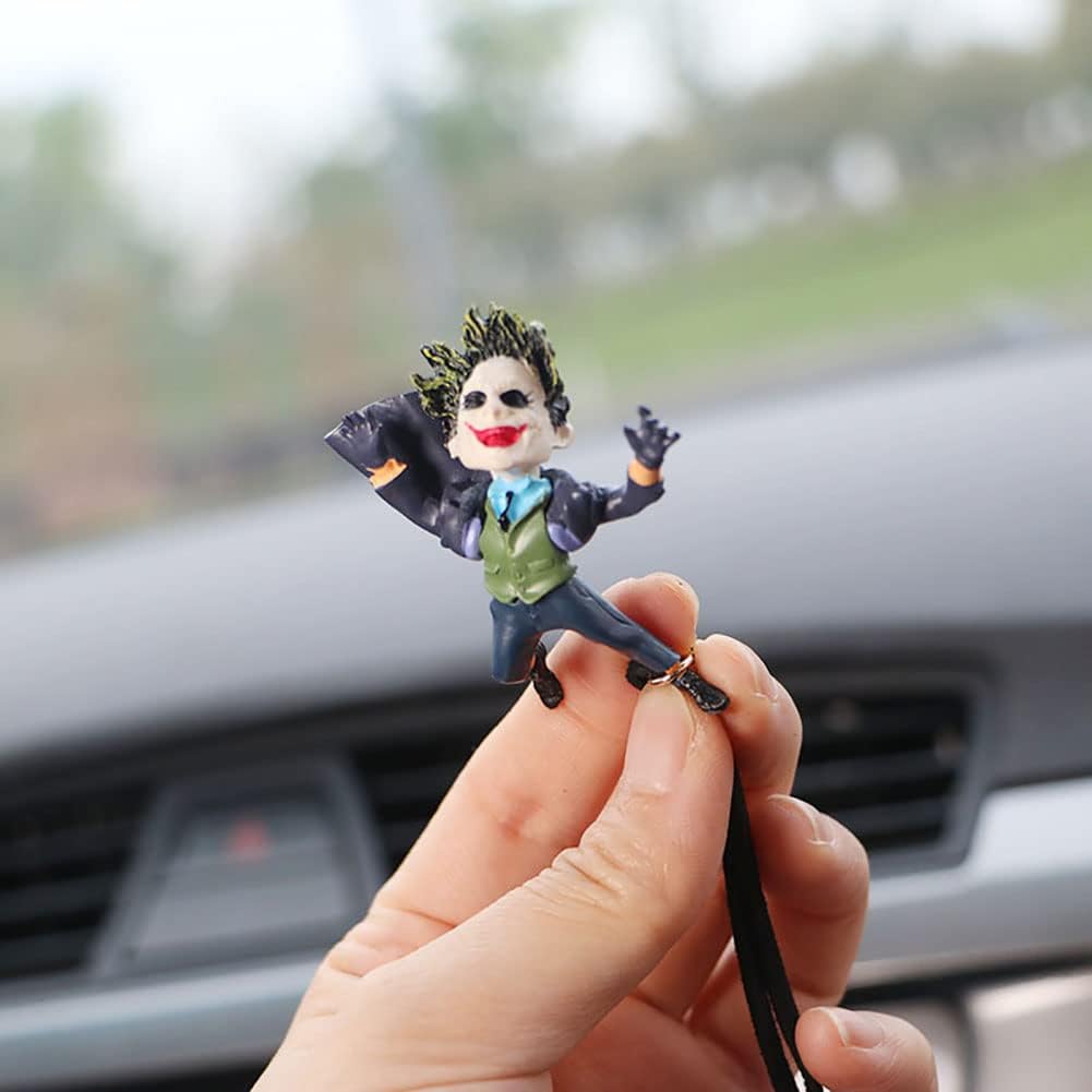 Cute Clown Car Hanging Ornamen - Car Accessories Mirror Hanging recension och pris