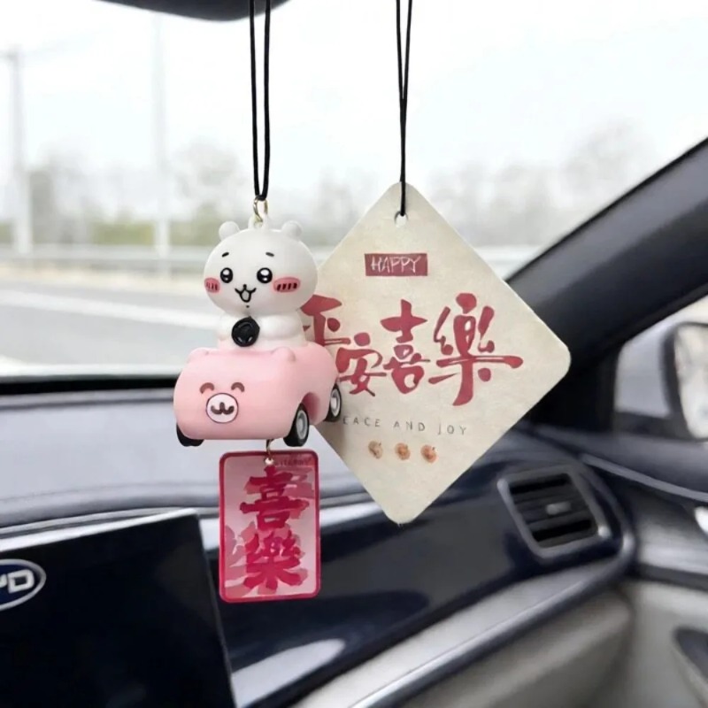 Lovely Chiikawa Usagi Themed C - Car Accessories Mirror Hanging recension och pris