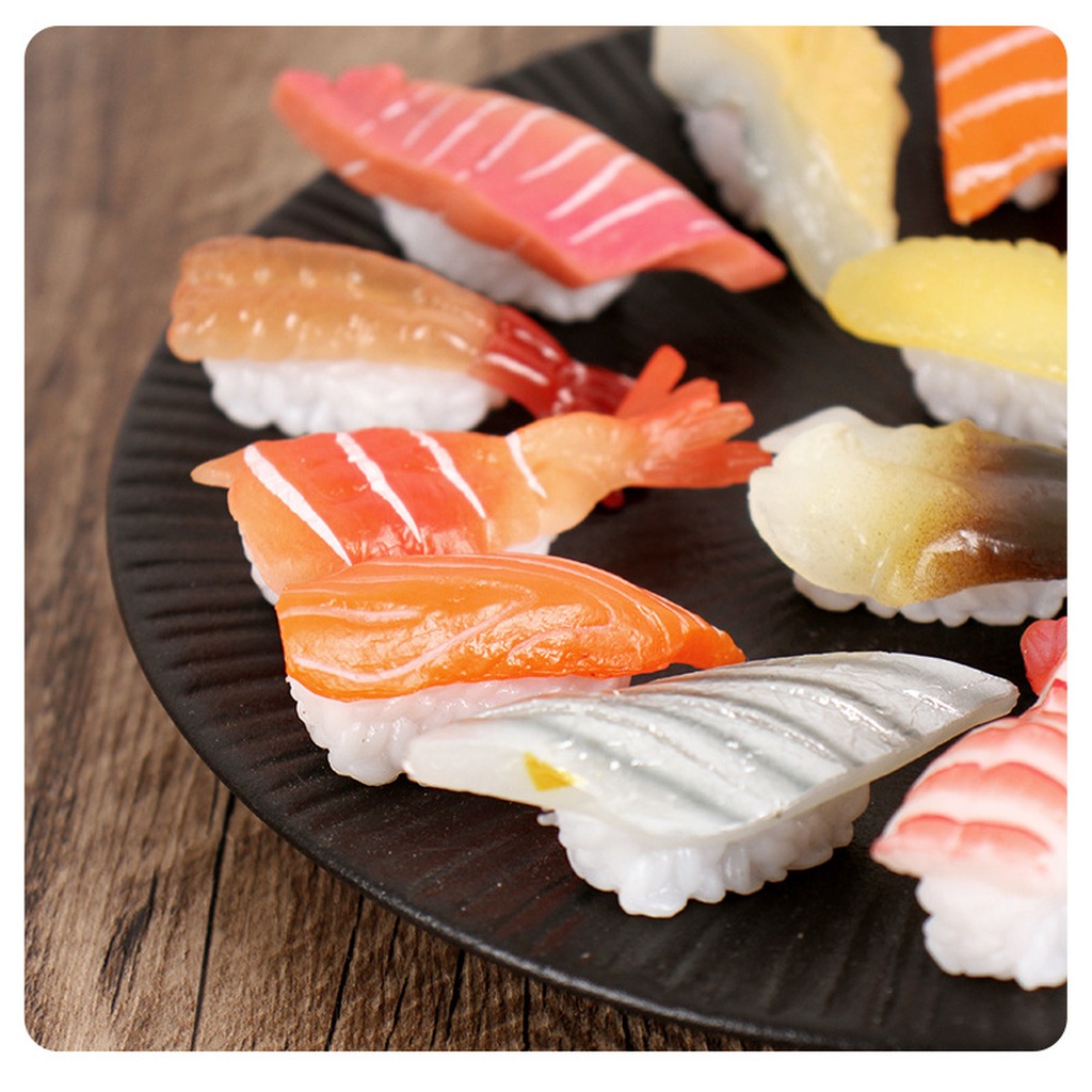 Simulated Japanese Sushi Keych - Car Accessories Xmas Gifts recension och pris