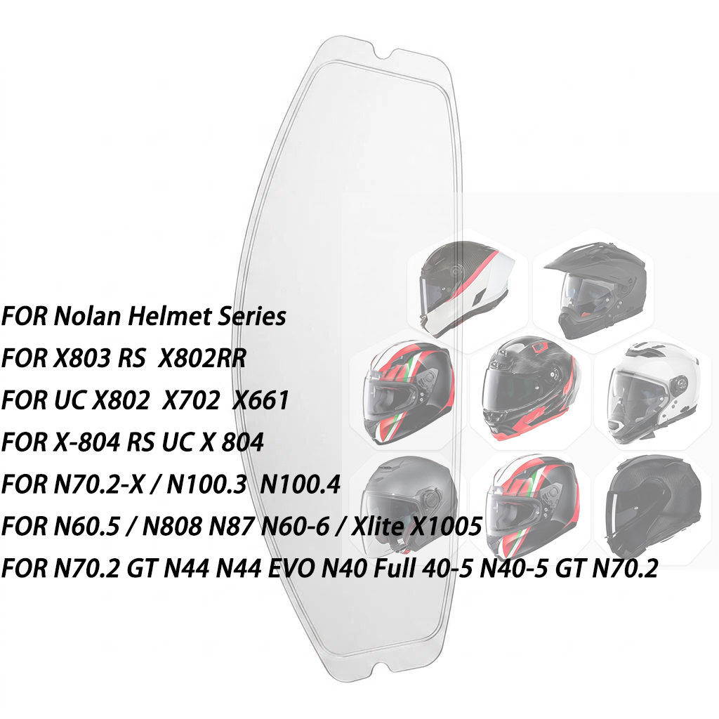 visor Anti Fog Film for Nolan  - Car Accessories Xcent recension och pris