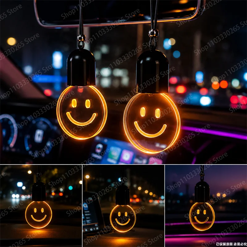 1Pcs Perfect Gift Cute Smiley  - Car Accessories Mirror Hanging recension och pris
