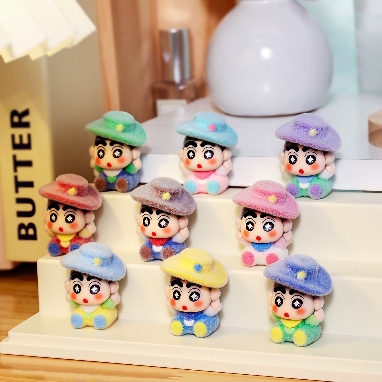 New Flocked Denim Shin Chan Se - Car Accessories Etsy recension och pris