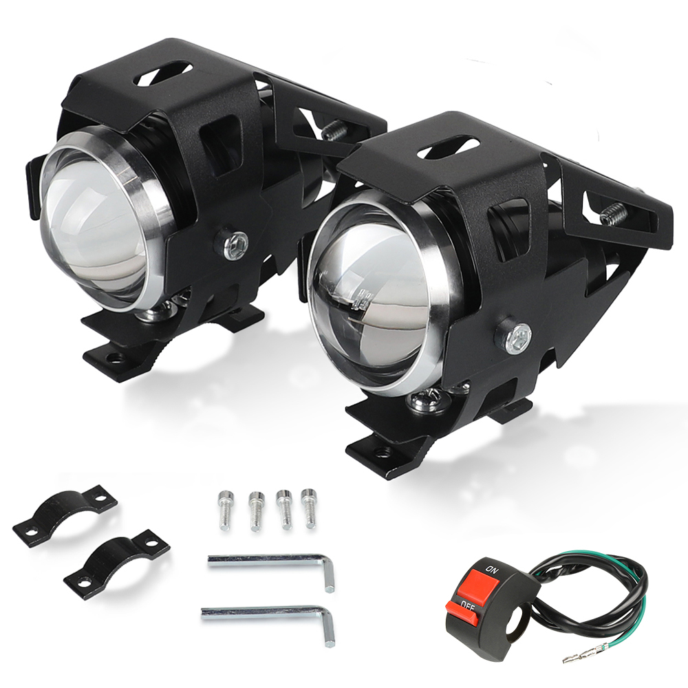 12V Motorcycle Metal Headlight - Car Accessories Xcent recension och pris