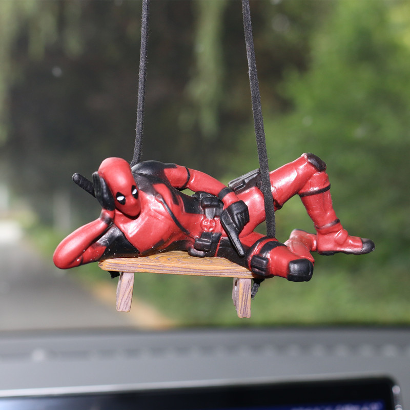 Marvel Deadpool Car Rearview M - Car Accessories Mirror Hanging recension och pris