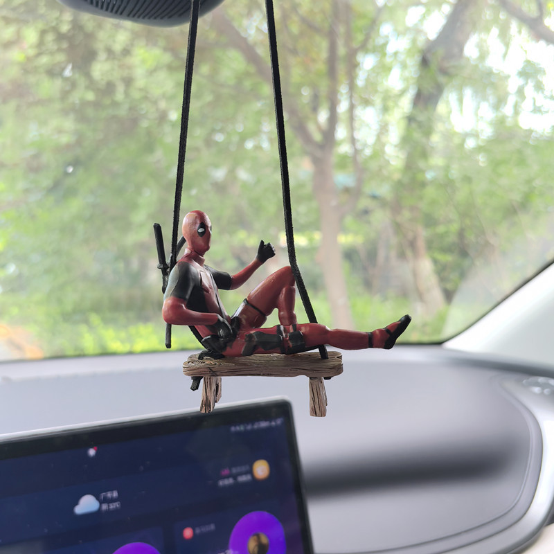 Marvel Deadpool Car Rearview M - Car Accessories Mirror Hanging recension och pris