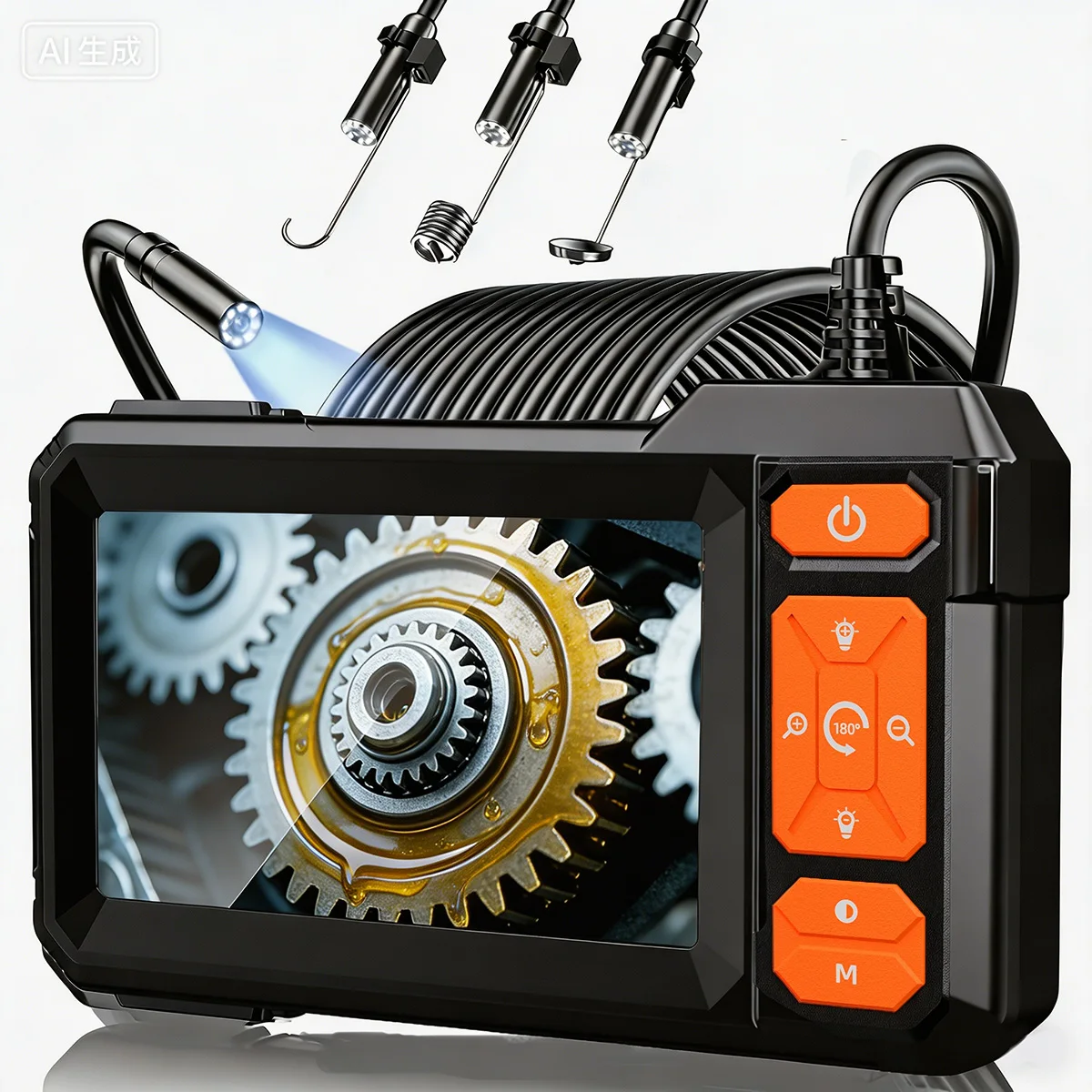 Endoscope Camera 1080P 8mm Sin - Car Accessories Mirror Hanging recension och pris